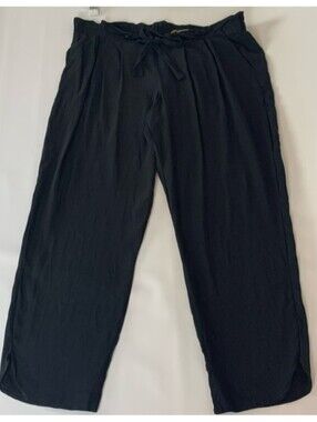 Ramy Brook | Black 100% silk pants size M